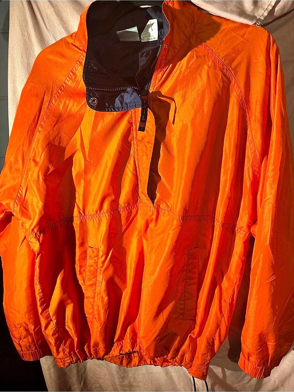 Tail Tech Orange Windbreaker Size Small